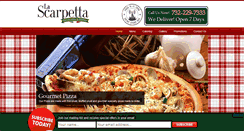 Desktop Screenshot of lascarpettaitaliangrill.com